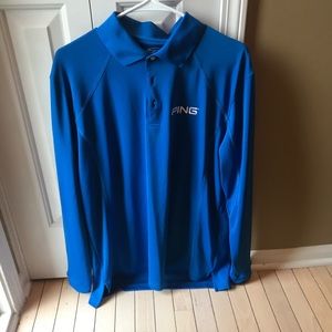 PING long-sleeve golf shirt